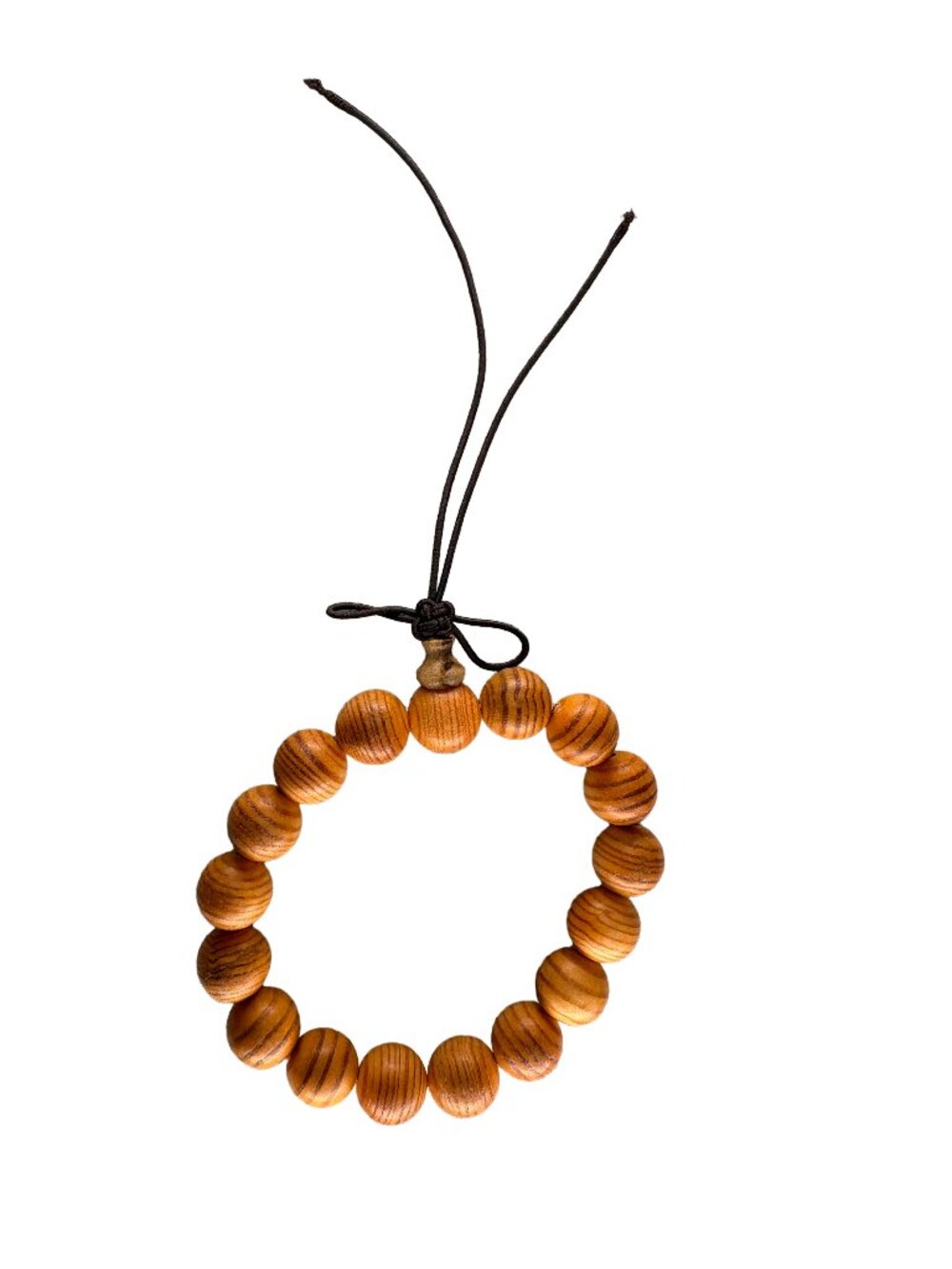 Natural Imperial Blood Dragon Wood Bead Bracelet 12mmx17 Wooden Prayer 11.2g